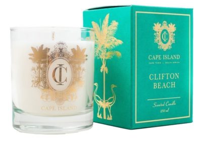 Luxury foiled candle carton